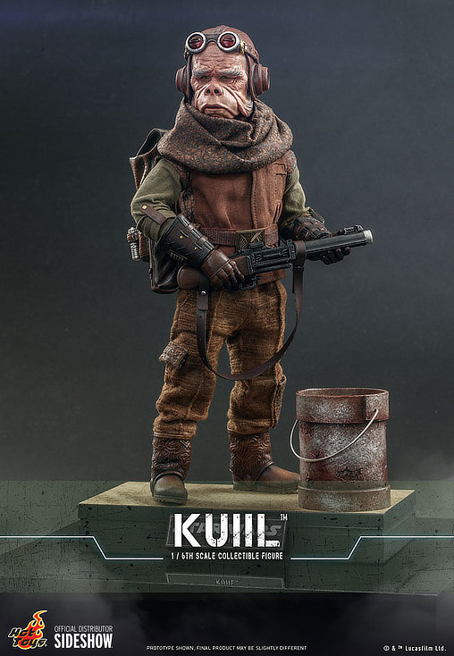 Star Wars - The Mandalorian: Kuiil, 1/6 Figur von Hot Toys