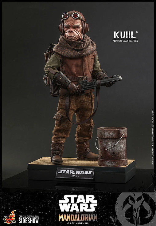 Star Wars - The Mandalorian: Kuiil, 1/6 Figur von Hot Toys