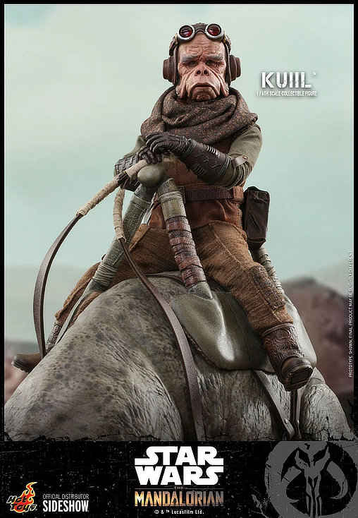 Star Wars - The Mandalorian: Kuiil, 1/6 Figur von Hot Toys