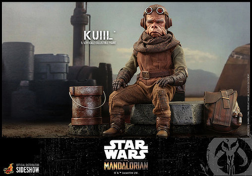 Star Wars - The Mandalorian: Kuiil, 1/6 Figur von Hot Toys