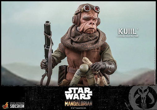 Star Wars - The Mandalorian: Kuiil, 1/6 Figur von Hot Toys