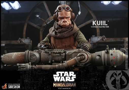 Star Wars - The Mandalorian: Kuiil, 1/6 Figur von Hot Toys