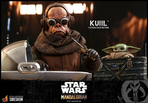 Star Wars - The Mandalorian: Kuiil, 1/6 Figur von Hot Toys