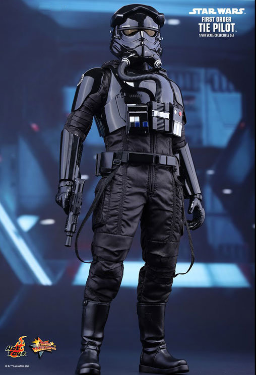 Star Wars - Episode VII - The Force Awakens: First Order TIE Pilot, 1/6 Figur von Hot Toys