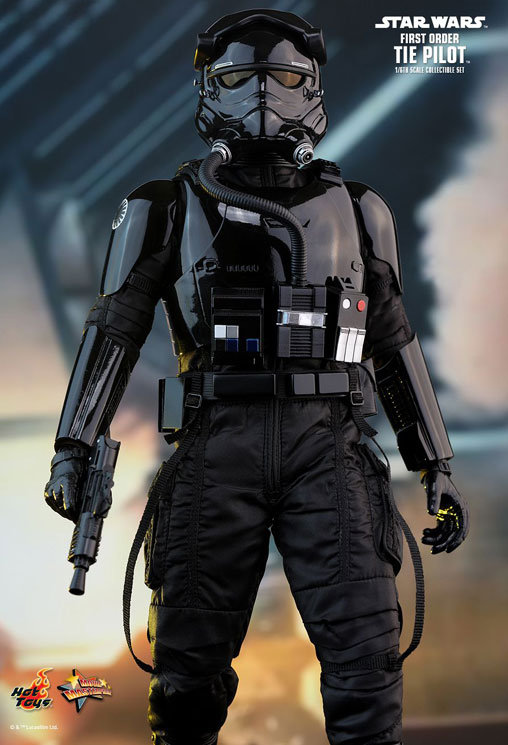 Star Wars - Episode VII - The Force Awakens: First Order TIE Pilot, 1/6 Figur von Hot Toys