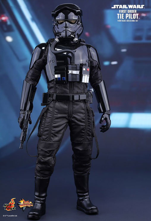 Star Wars - Episode VII - The Force Awakens: First Order TIE Pilot, 1/6 Figur von Hot Toys