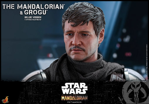 Star Wars - The Mandalorian: Mandalorian und Grogu - Deluxe, 1/6 Figur von Hot Toys