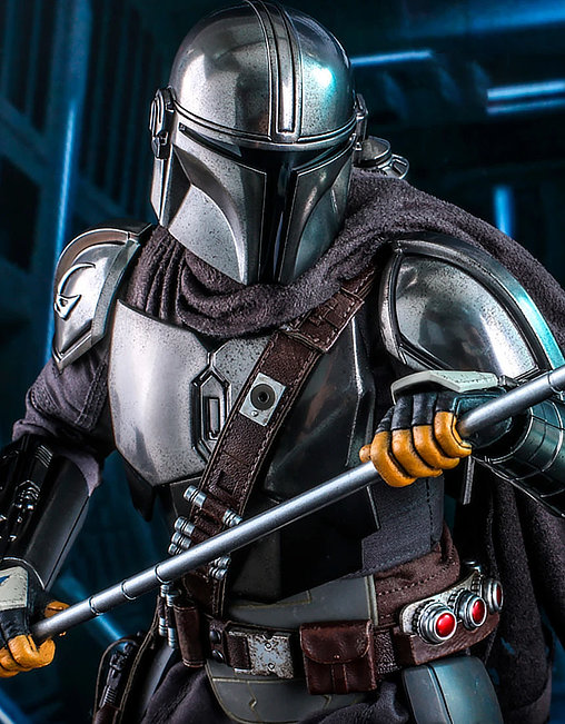 Star Wars - The Mandalorian: Mandalorian und Grogu - Deluxe, 1/6 Figur von Hot Toys