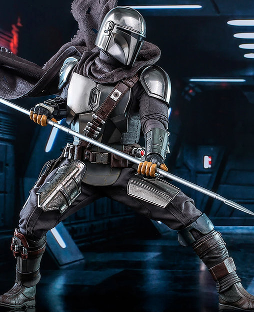 Star Wars - The Mandalorian: Mandalorian und Grogu - Deluxe, 1/6 Figur von Hot Toys
