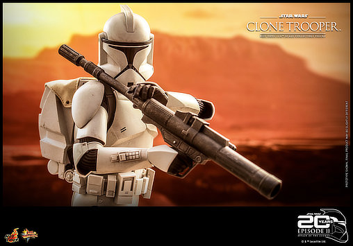 Star Wars - Episode II - Attack of the Clones: Clone Trooper, 1/6 Figur von Hot Toys