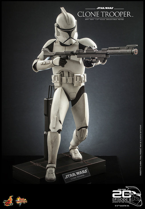 Star Wars - Episode II - Attack of the Clones: Clone Trooper, 1/6 Figur von Hot Toys