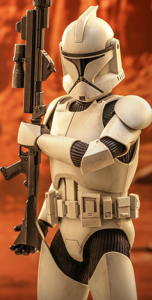 Star Wars - Episode II - Attack of the Clones: Clone Trooper, 1/6 Figur von Hot Toys