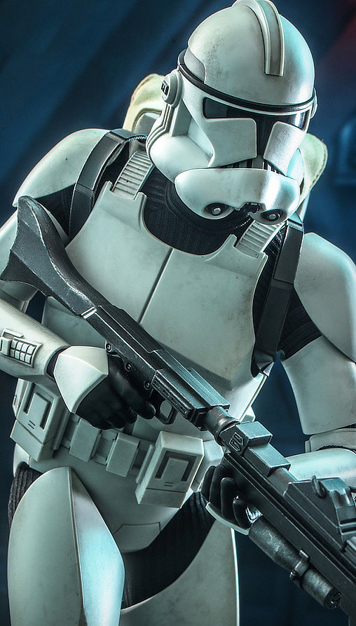 Star Wars - Episode II - Attack of the Clones: Clone Trooper, 1/6 Figur von Hot Toys