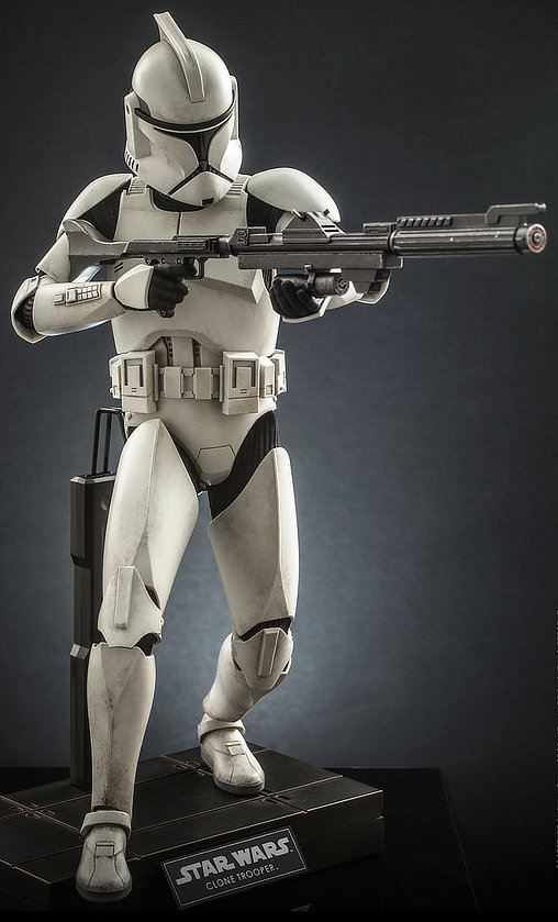 Star Wars - Episode II - Attack of the Clones: Clone Trooper, 1/6 Figur von Hot Toys