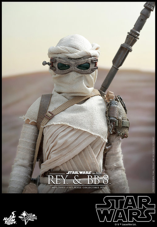 Star Wars - Episode VII - The Force Awakens: Rey und BB-8, 1/6 Figur von Hot Toys