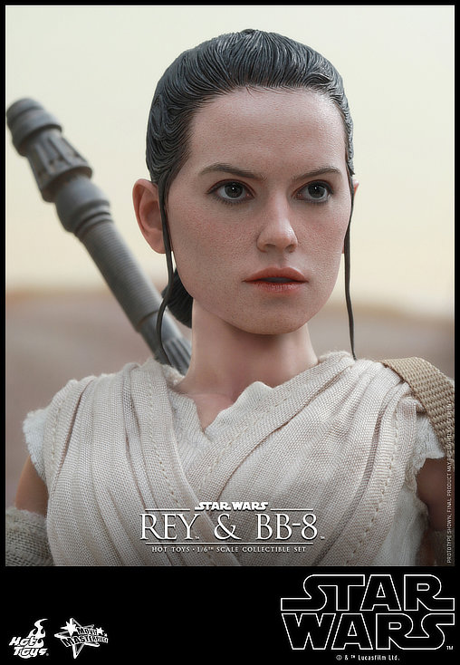 Star Wars - Episode VII - The Force Awakens: Rey und BB-8, 1/6 Figur von Hot Toys