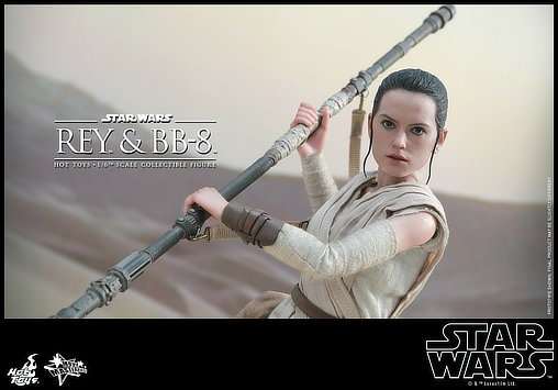 Star Wars - Episode VII - The Force Awakens: Rey und BB-8, 1/6 Figur von Hot Toys