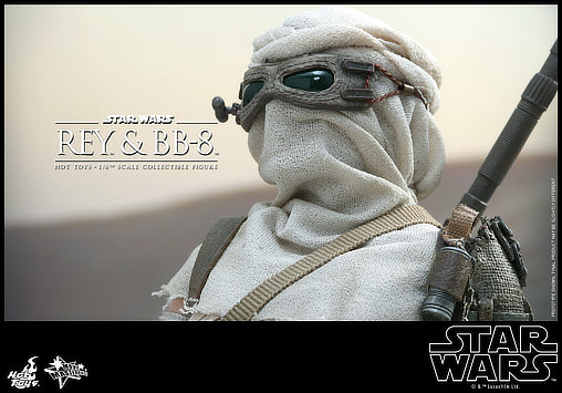Star Wars - Episode VII - The Force Awakens: Rey und BB-8, 1/6 Figur von Hot Toys