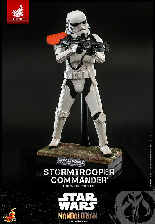 Star Wars - The Mandalorian: Stormtrooper Commander, 1/6 Figur von Hot Toys