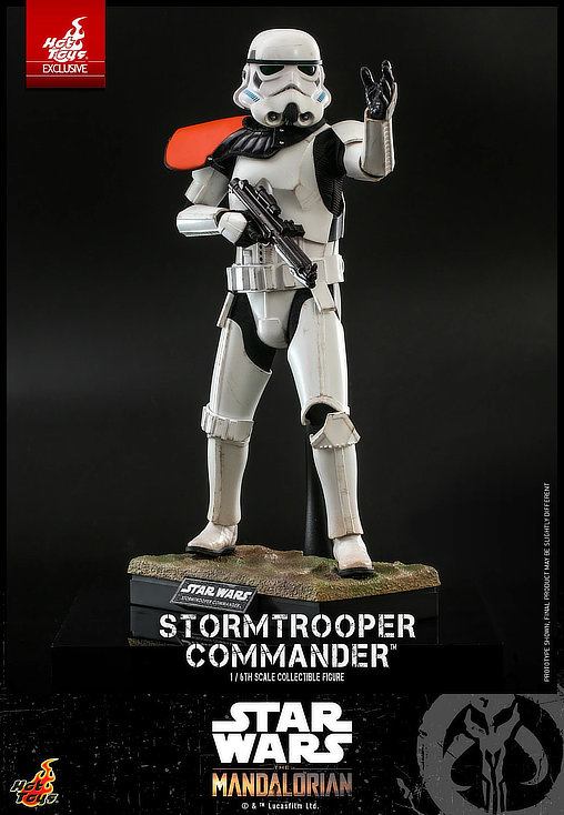 Star Wars - The Mandalorian: Stormtrooper Commander, 1/6 Figur von Hot Toys
