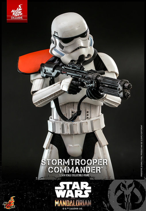 Star Wars - The Mandalorian: Stormtrooper Commander, 1/6 Figur von Hot Toys