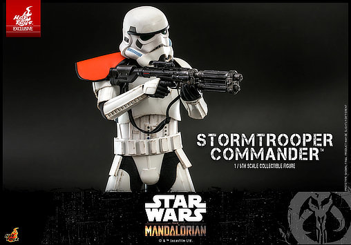 Star Wars - The Mandalorian: Stormtrooper Commander, 1/6 Figur von Hot Toys