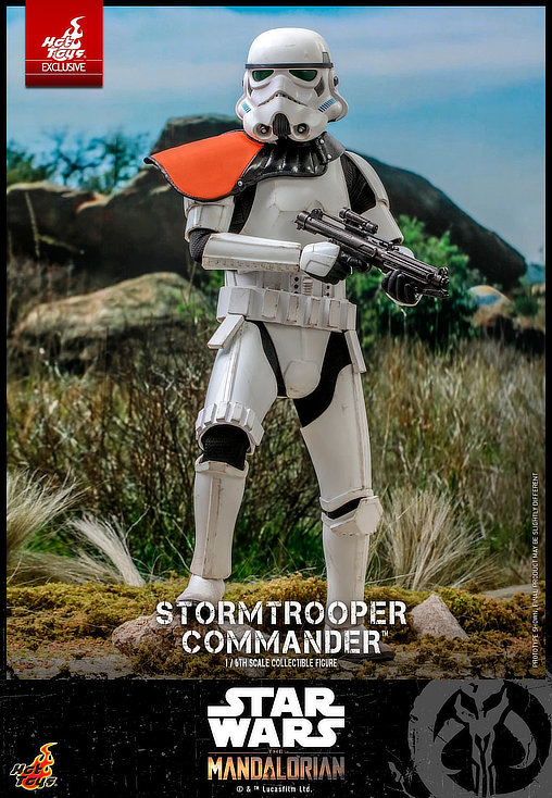 Star Wars - The Mandalorian: Stormtrooper Commander, 1/6 Figur von Hot Toys