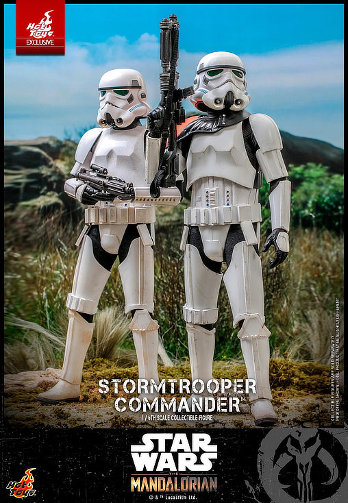 Star Wars - The Mandalorian: Stormtrooper Commander, 1/6 Figur von Hot Toys
