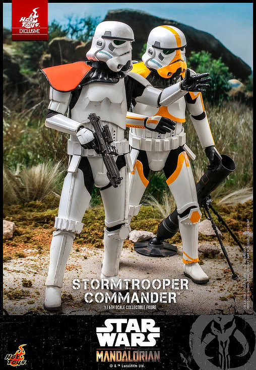 Star Wars - The Mandalorian: Stormtrooper Commander, 1/6 Figur von Hot Toys