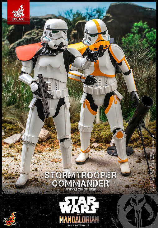 Star Wars - The Mandalorian: Stormtrooper Commander, 1/6 Figur von Hot Toys