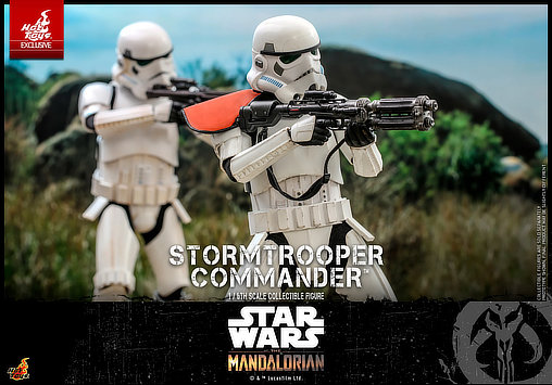 Star Wars - The Mandalorian: Stormtrooper Commander, 1/6 Figur von Hot Toys