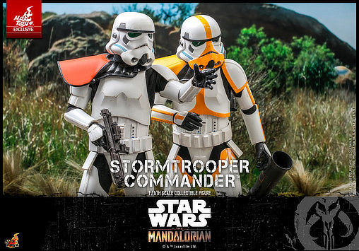 Star Wars - The Mandalorian: Stormtrooper Commander, 1/6 Figur von Hot Toys
