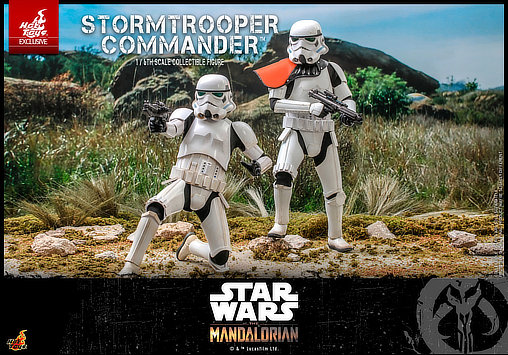 Star Wars - The Mandalorian: Stormtrooper Commander, 1/6 Figur von Hot Toys