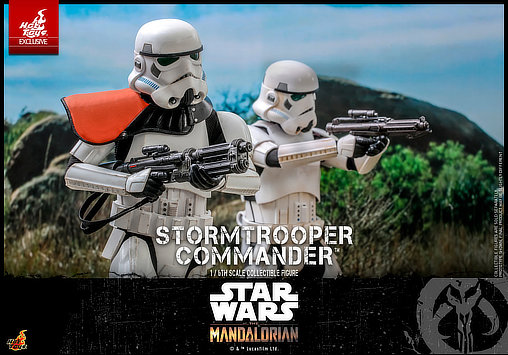 Star Wars - The Mandalorian: Stormtrooper Commander, 1/6 Figur von Hot Toys