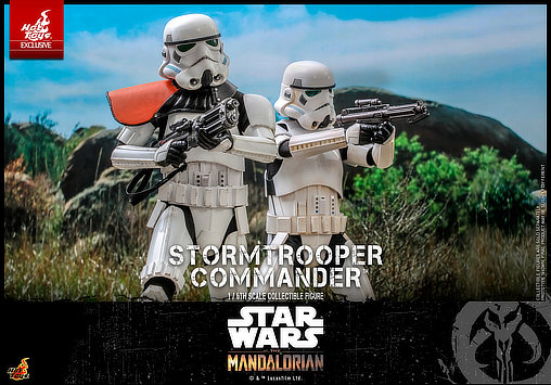 Star Wars - The Mandalorian: Stormtrooper Commander, 1/6 Figur von Hot Toys