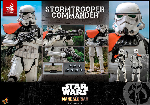 Star Wars - The Mandalorian: Stormtrooper Commander, 1/6 Figur von Hot Toys