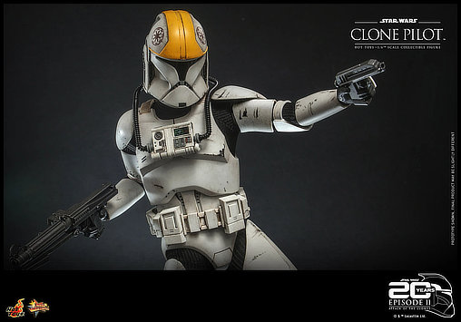 Star Wars - Episode II - Attack of the Clones: Clone Pilot, 1/6 Figur von Hot Toys