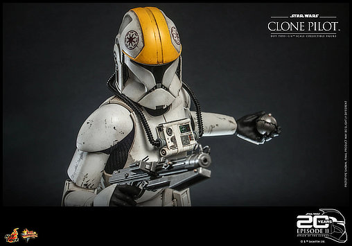 Star Wars - Episode II - Attack of the Clones: Clone Pilot, 1/6 Figur von Hot Toys