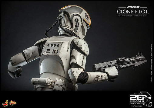 Star Wars - Episode II - Attack of the Clones: Clone Pilot, 1/6 Figur von Hot Toys