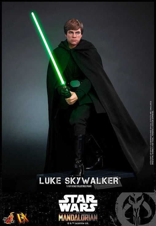 Star Wars - The Mandalorian: Luke Skywalker, 1/6 Figur von Hot Toys