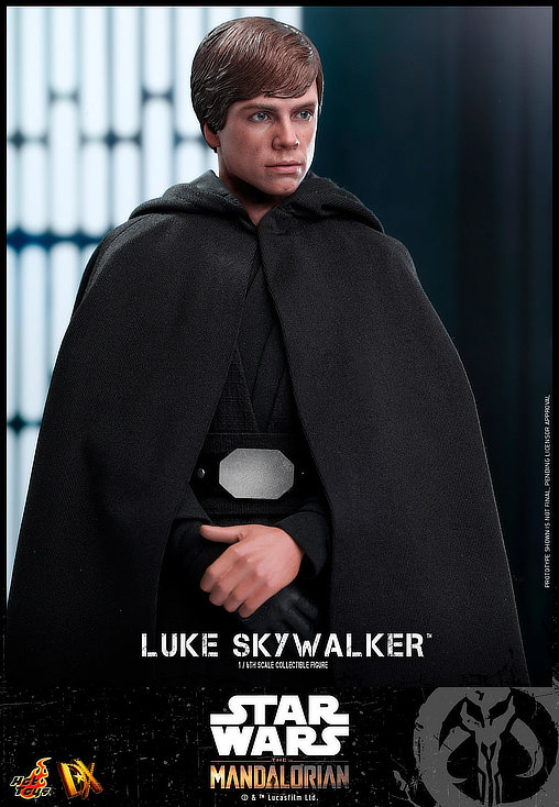 Star Wars - The Mandalorian: Luke Skywalker, 1/6 Figur von Hot Toys