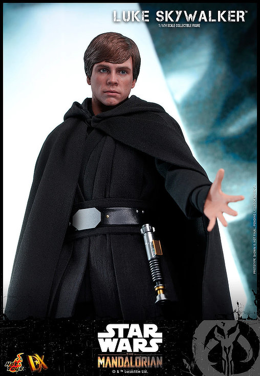 Star Wars - The Mandalorian: Luke Skywalker, 1/6 Figur von Hot Toys
