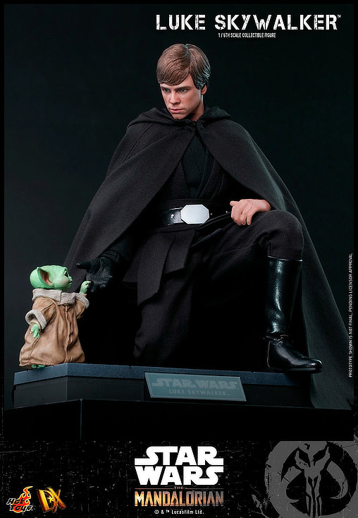 Star Wars - The Mandalorian: Luke Skywalker, 1/6 Figur von Hot Toys