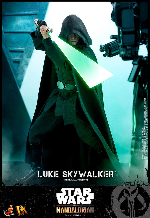 Star Wars - The Mandalorian: Luke Skywalker, 1/6 Figur von Hot Toys