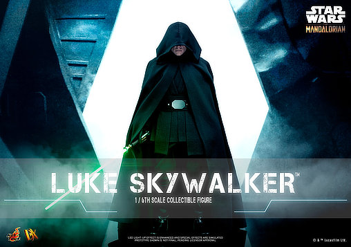 Star Wars - The Mandalorian: Luke Skywalker, 1/6 Figur von Hot Toys