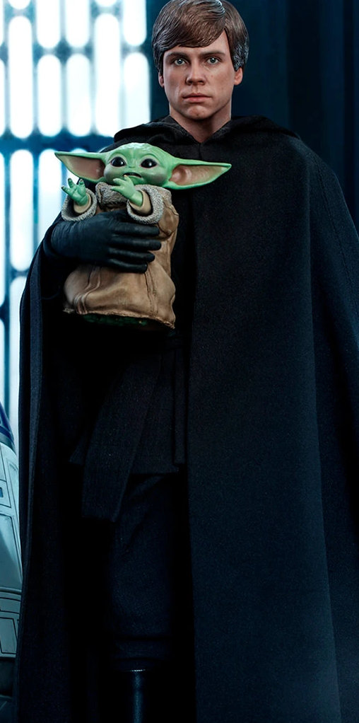 Star Wars - The Mandalorian: Luke Skywalker, 1/6 Figur von Hot Toys