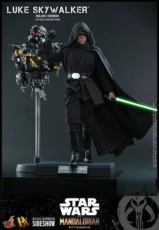 Star Wars - The Mandalorian: Luke Skywalker - Deluxe, 1/6 Figur von Hot Toys