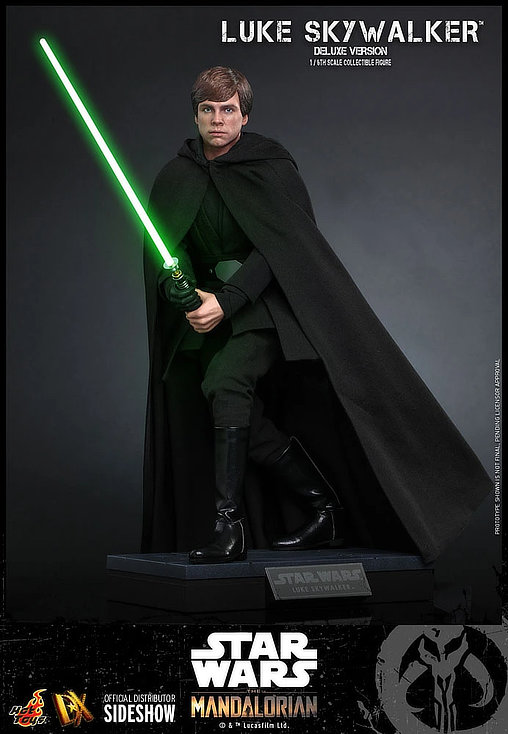 Star Wars - The Mandalorian: Luke Skywalker - Deluxe, 1/6 Figur von Hot Toys