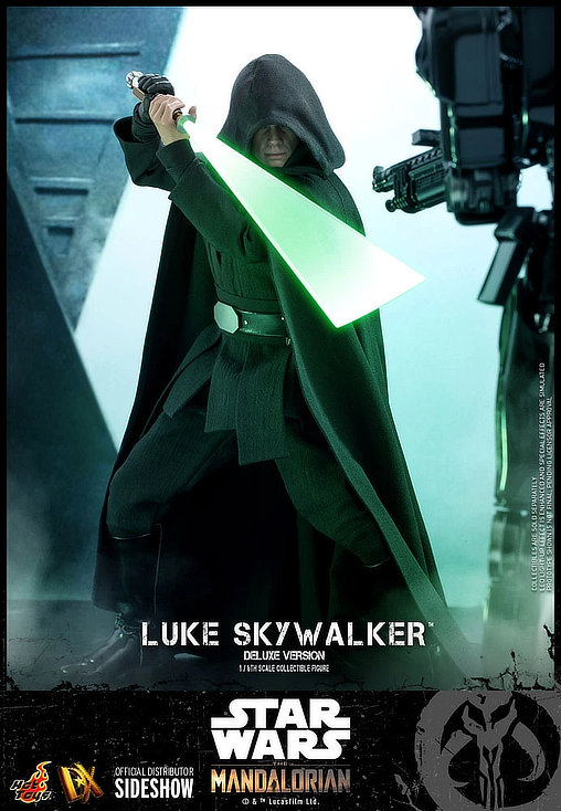 Star Wars - The Mandalorian: Luke Skywalker - Deluxe, 1/6 Figur von Hot Toys
