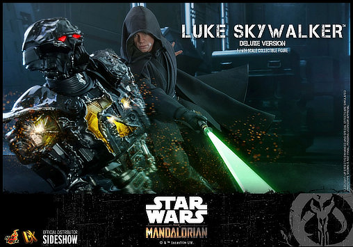 Star Wars - The Mandalorian: Luke Skywalker - Deluxe, 1/6 Figur von Hot Toys